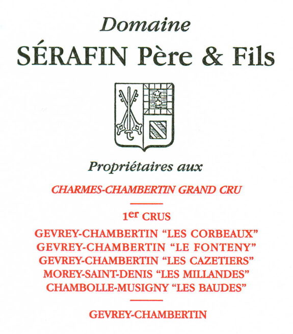 domaine sérafin